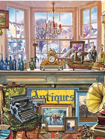 Produit Puzzle en Bois - Magasin d'antiquités Image