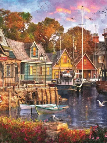 Produit L'Heure Du Thé : Port Balnéaire Image