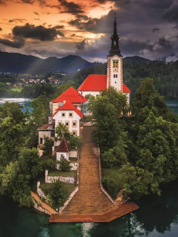 Produit Photo Odyssée : Lac De Bled, Slovénie Image