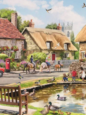 Produit L'Heure Du Thé : Village D'Été Image