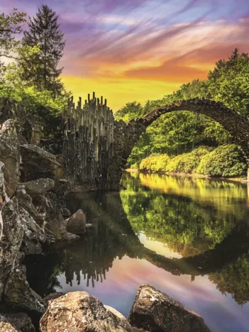 Produit Photo Odyssée : Pont Rakotz À Kromlau, Allemagne Image