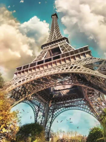 Produit Photo Odyssée : Tour Eiffel À Paris, France Image