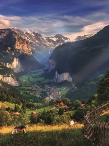 Produit Photo Odyssée : Vallée De Lauterbrunnen, Suisse Image