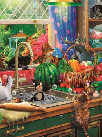 Produit L'Heure Du Thé : Chatons Fauteurs De Troubles Image