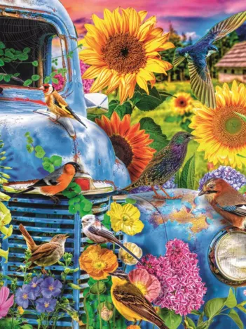 Produit L'Heure Du Thé : La Vie À La Campagne : Les Oiseaux Chanteurs Image