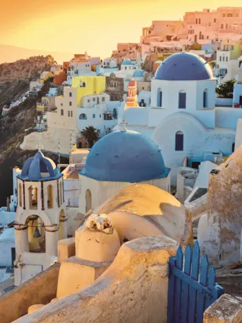 Produit Photo Odyssée : Ville D'Oia, Santorin Image