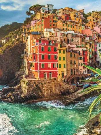 Produit Ville De Riomaggiore, Italie Image