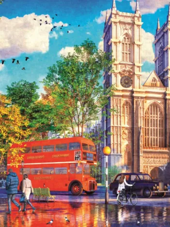 Produit Tea Time : Vue Sur Londres Image