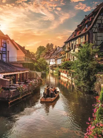 Produit Photo Odyssée : La Petite Venise à Colmar. France Image