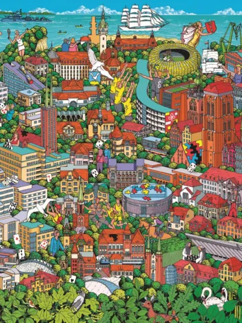 Produit 40e Anniversaire Trefl - Tri-City Image