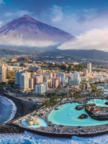 Produit Vue De Tenerife. Espagne Image