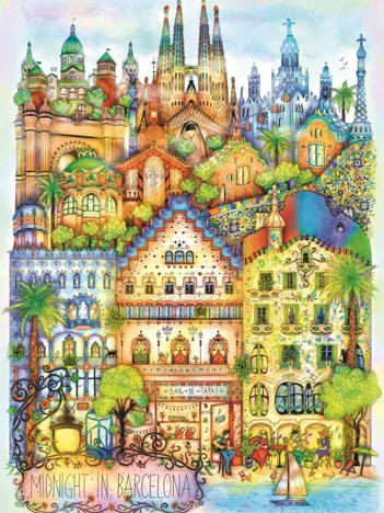 Produit Minuit À Barcelone Image