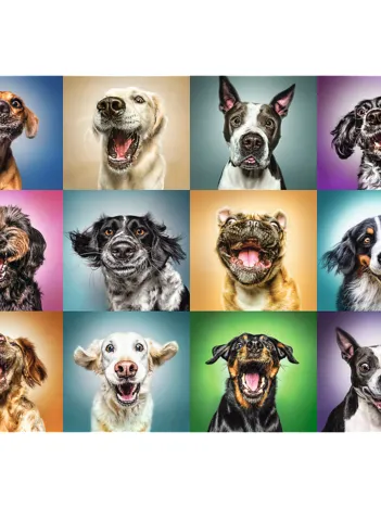 Produit Funny Dog Portraits Image
