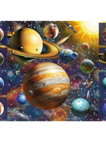 Produit Spiral Puzzle - Solar system Image