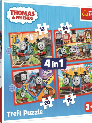 Produit 4 Puzzles - Thomas Incroyable Image