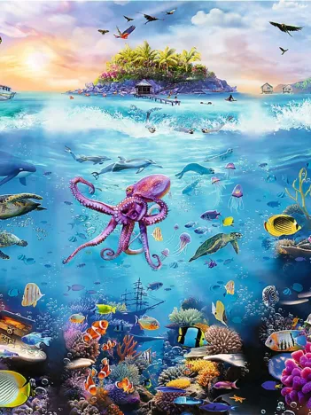 Produit Plongeons dans le Paradis Sous-Marin Image