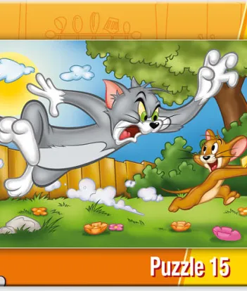 Produit Puzzle Cadre : Tom et Jerry Image