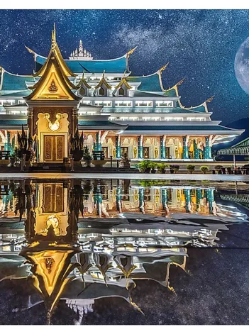 Produit Wat Pa Phu Kon, Thaïlande Image