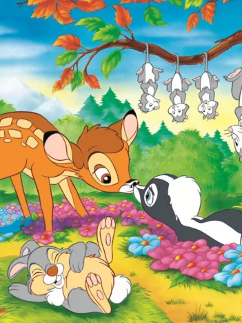 Produit 40e Anniversaire Trefl - Bambi Et Les Amis De La Forêt - Disney Bambi Image