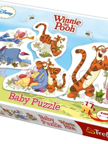 Produit 4 Puzzles - Winnie l'Ourson Image