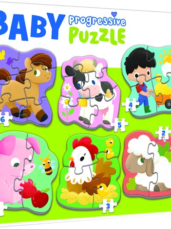 Produit 6 Puzzles - Ferme Image