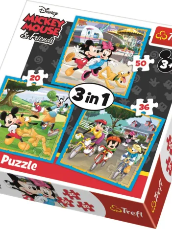 Produit 3 Puzzle - Mickey Mouse with friends Image