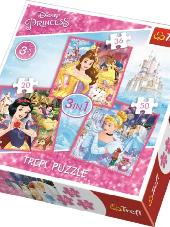 Produit 3 Puzzles - Disney Princess Image