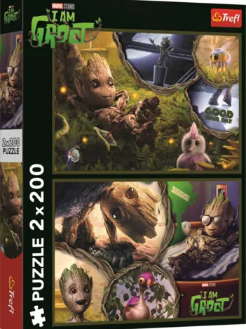 Produit 2 Puzzles - Je Suis Groot - Marvel Les Gardiens De La Galaxie Image
