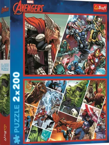 Produit 2 Puzzles - Défenseurs Du Monde - Disney Marvel The Avengers Image