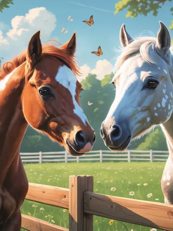 Produit Chevaux dans la Clairière Image