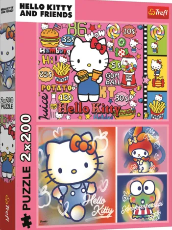Produit 2 Puzzles - Hello Kitty Et Ses Amis - Hello Kitty Image