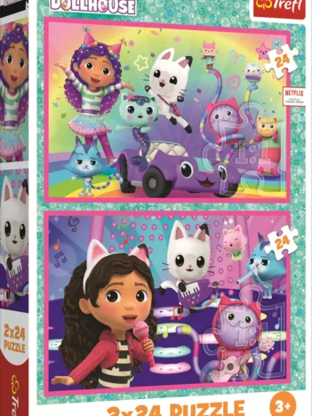 Produit 2 Puzzles - Jouer Avec Gabby Image