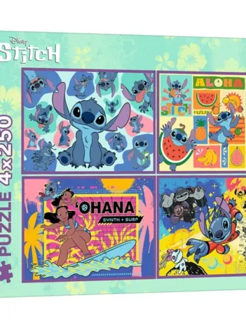 Produit 4 Puzzles - Le Stitch Extraordinaire Image