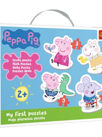 Produit 4 Puzzles - Baby Puzzle - Peppa Pig Image