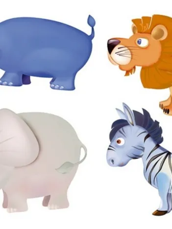 Produit 4 Puzzles - Animaux d'Afrique Image