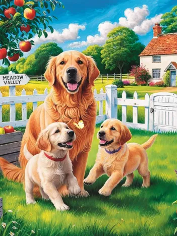 Produit Easy Piece - Chiens À La Campagne Image