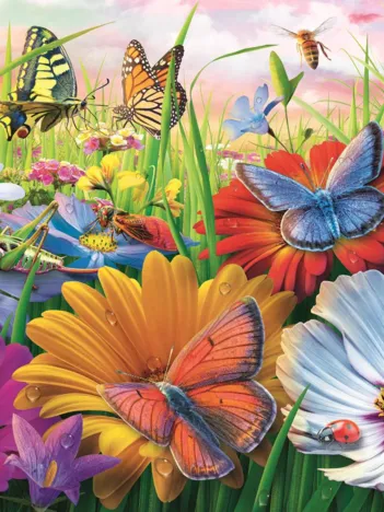 Produit Easy Piece - Insectes Dans Le Pré Image