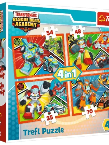 Produit 4 Puzzles - Transformers Image