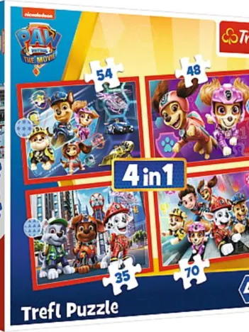 Produit 4 Puzzles - Pat Patrouille Image