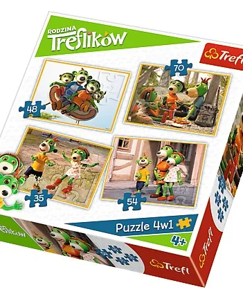 Produit 4 Puzzles - Les Aventures de Koe Image