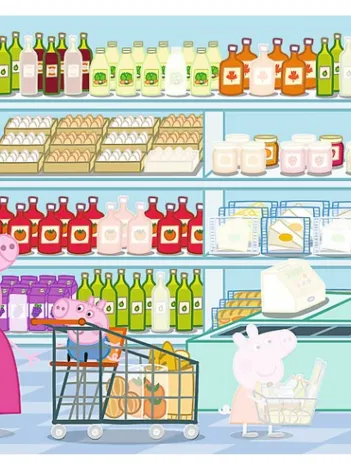 Produit Peppa Pig - Puzzle + Stickers Image