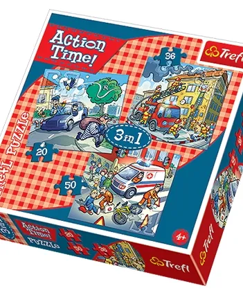 Produit 3 Puzzles - Les Secours Image