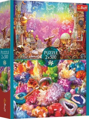 Produit 2 Puzzles - Cosmos Et Cristaux Image