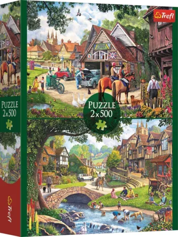 Produit 2 Puzzles - Vie Idyllique Image