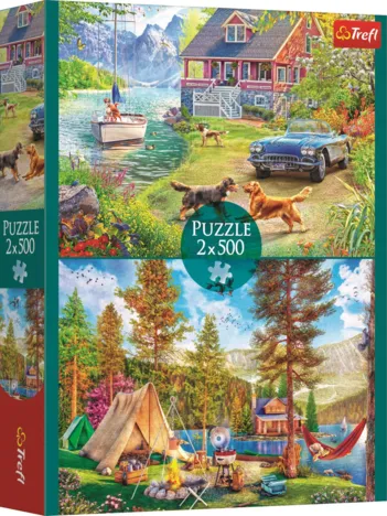 Produit 2 Puzzles - Détente Estivale Image