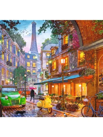 Produit Championnat d'Europe de Puzzle - Tea Time : Paris Corner Cafe Image