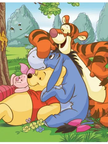 Produit Winnie l'Ourson : Les 4 copains Image