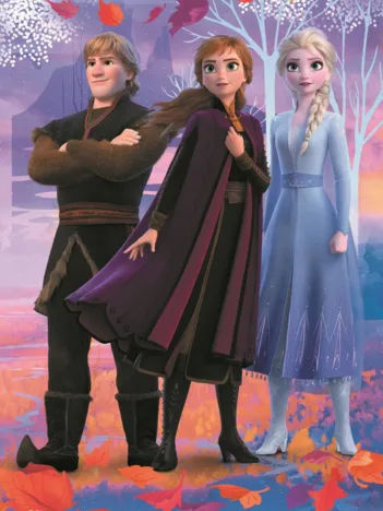 Produit Mini Puzzle - Dans l'univers d'Anna & Elsa - Disney La Reine des Neiges II Image