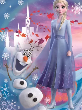 Produit Mini Puzzle - Dans l'univers d'Anna & Elsa - Disney La Reine des Neiges II Image
