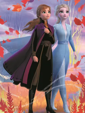 Produit Mini Puzzle - Dans l'univers d'Anna & Elsa - Disney La Reine des Neiges II Image